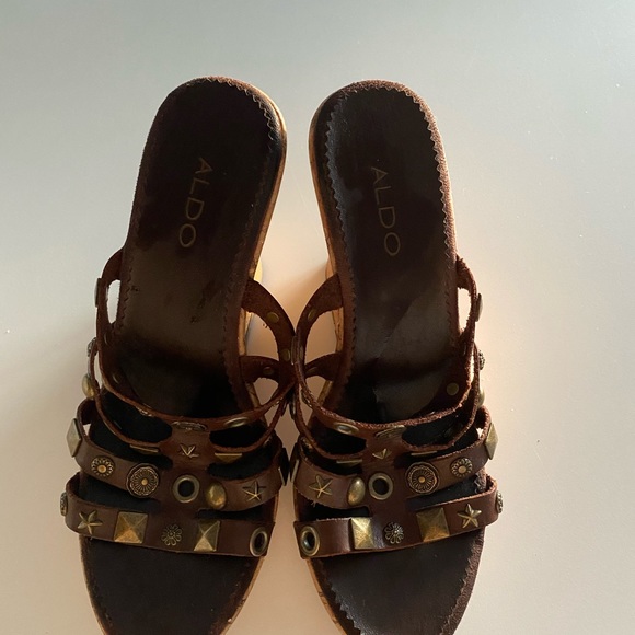 Sandals wedge 6.5 Aldo - Picture 4 of 7